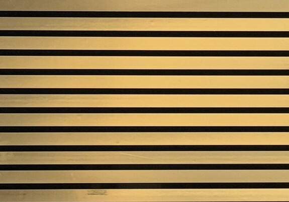 Acoustic wall panels Golden mirror